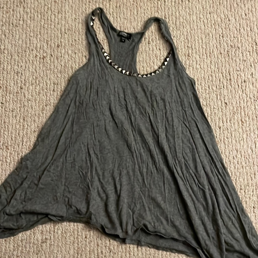Grey Tank Top Express Size Small